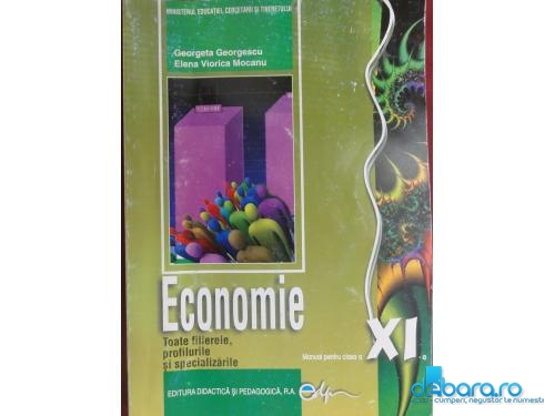 manual economie. clasa a XI a